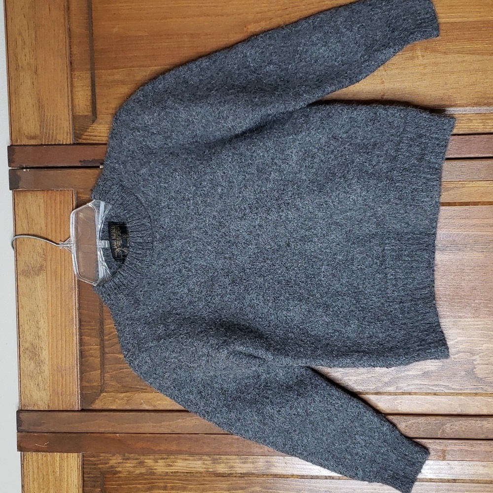 Baby Alpaca Crewneck Wool Sweater Sz S